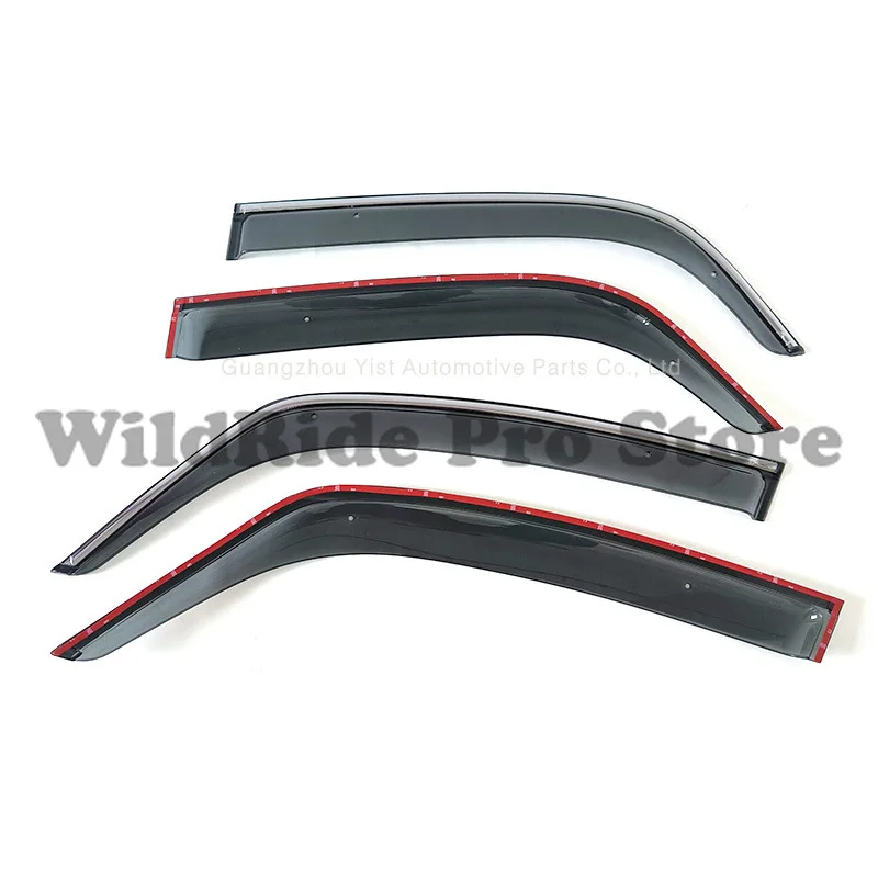 1 set Rain Visors for Suzuki SX4 Hatchback Window Deflectors Sunny Rain Guards Factory Direct Sale