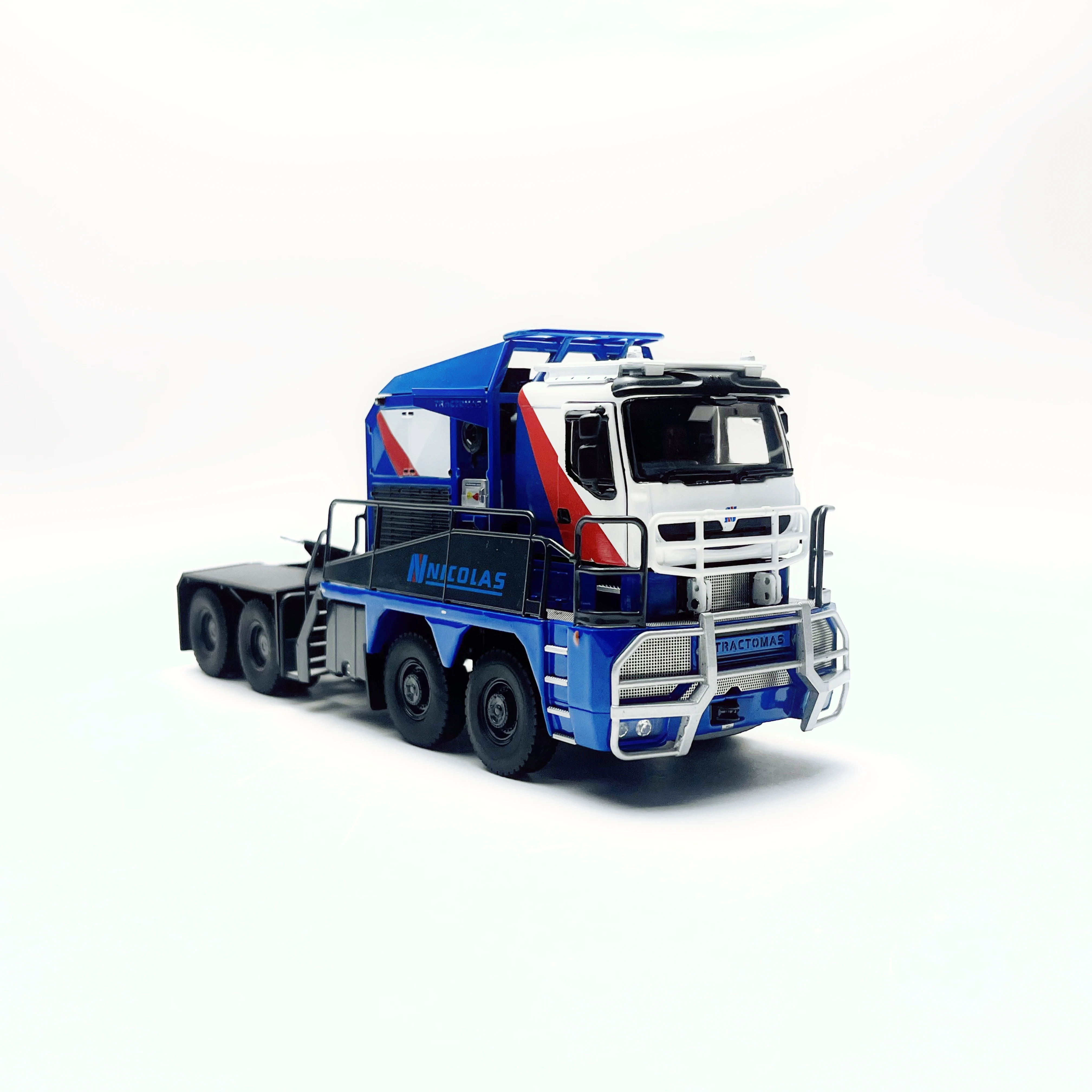 Tonkin Nicolas Tractomas 4-Axle Truck Tii Group blue 1:50 scale Die-Cast Collection Model