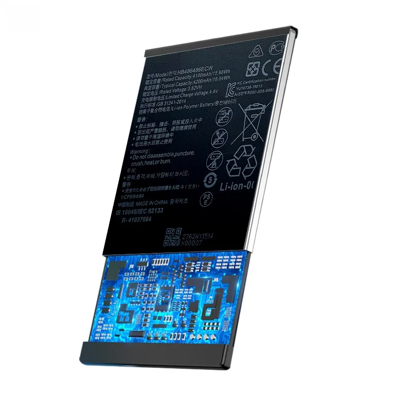Upgraded 4100mAh HB486486ECW Mobile Phone Batteries for Huawei P30 Pro Mate 20Pro/30 Lite Replacement Battery with Tools