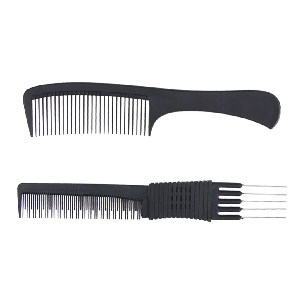 

Professional Comb Styling Salon Hairbrush Metal Anti Static High Temp Resistance For Thick Curly Straight Hair Wigs Dry Wet Use