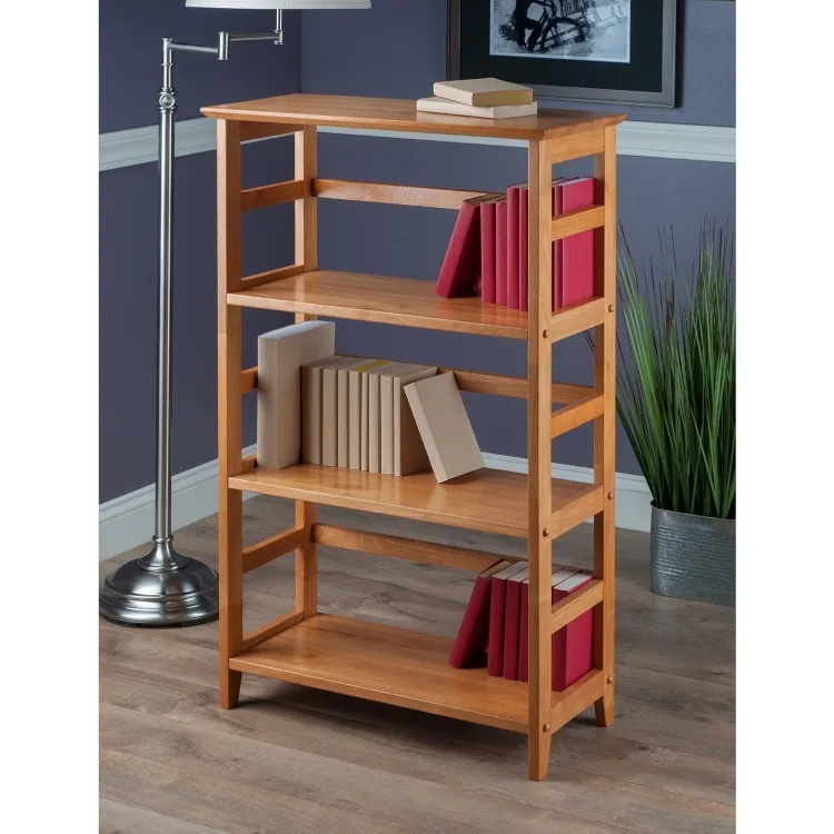 Wood Studio Shelving, Honey, 3