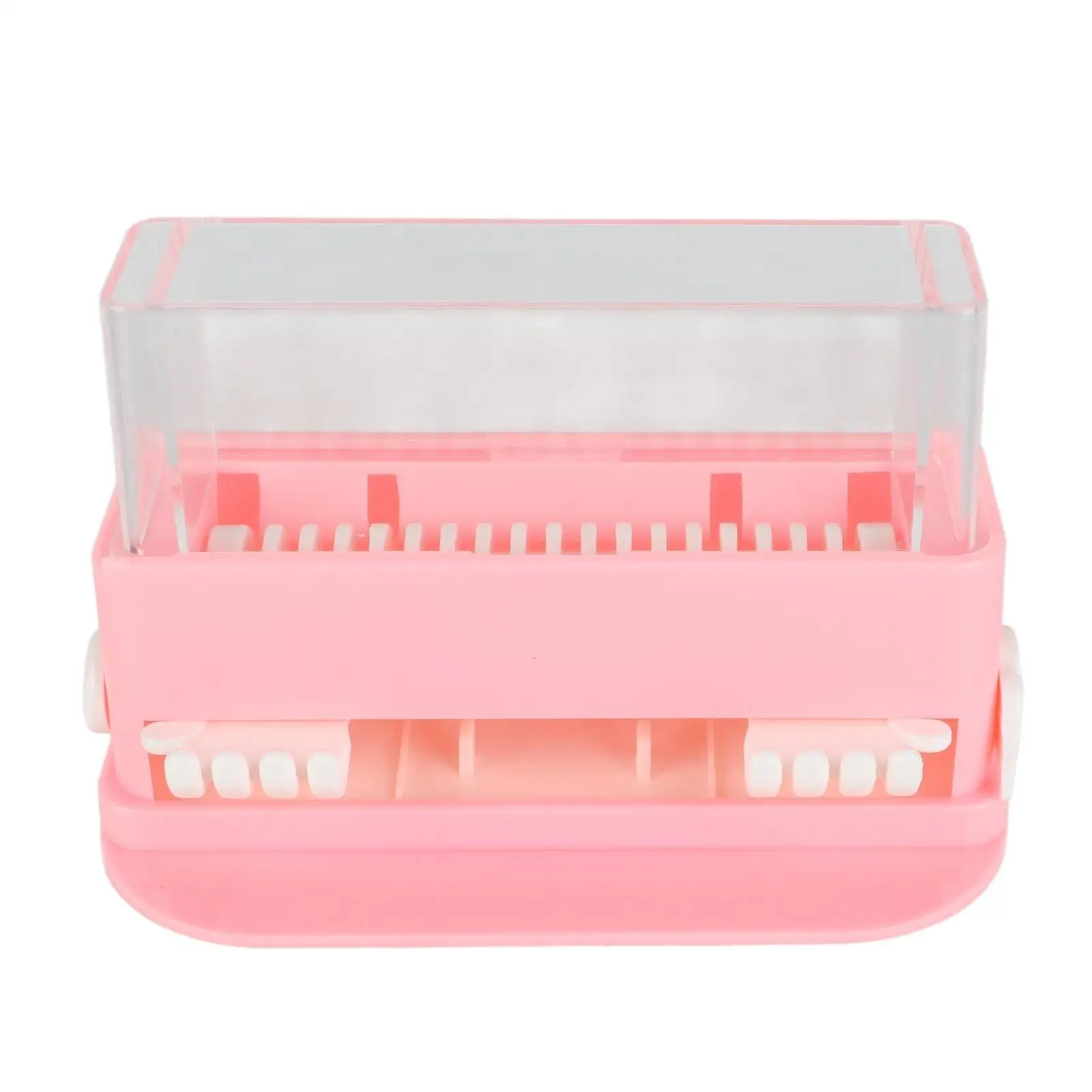 

Large Capacity Micro Applicator Holder Box - Transparent Dental Stick Dispenser, Drop Resistant for Dentists