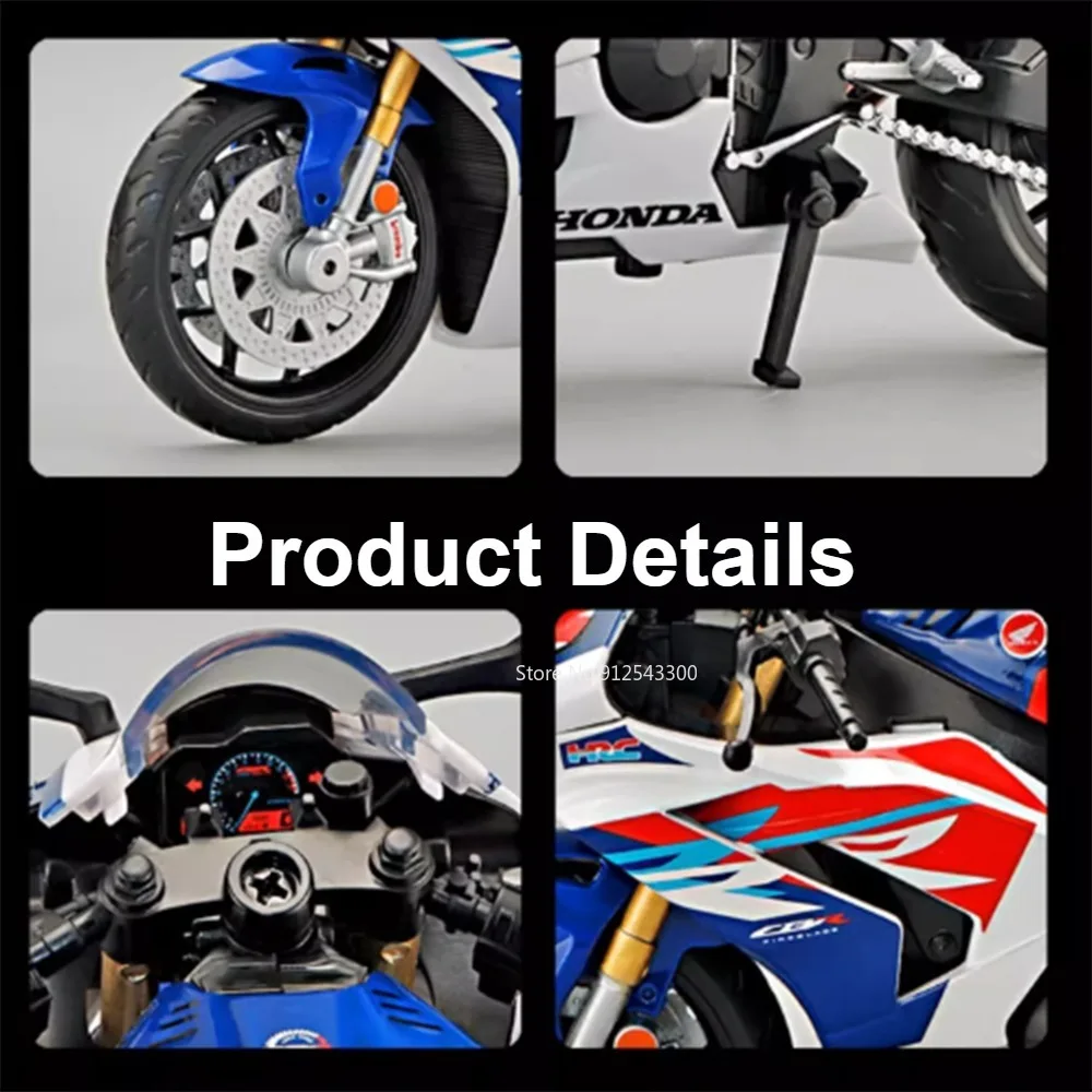 1:12 HONDA CBR1000RR-R Fireblade SP Moto Modèle Jouet Voiture Alliage Moulé Sous Pression Absorption Des Chocs Moteur De Course Modèles Collection Cadeaux