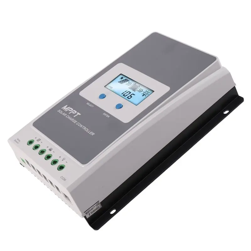 VELIF-MPPT 30A Solar Panel Charge Controller Auto Voltage Regulator For 12V 24V Off-Grid Home Systems Power No-Battery Mode
