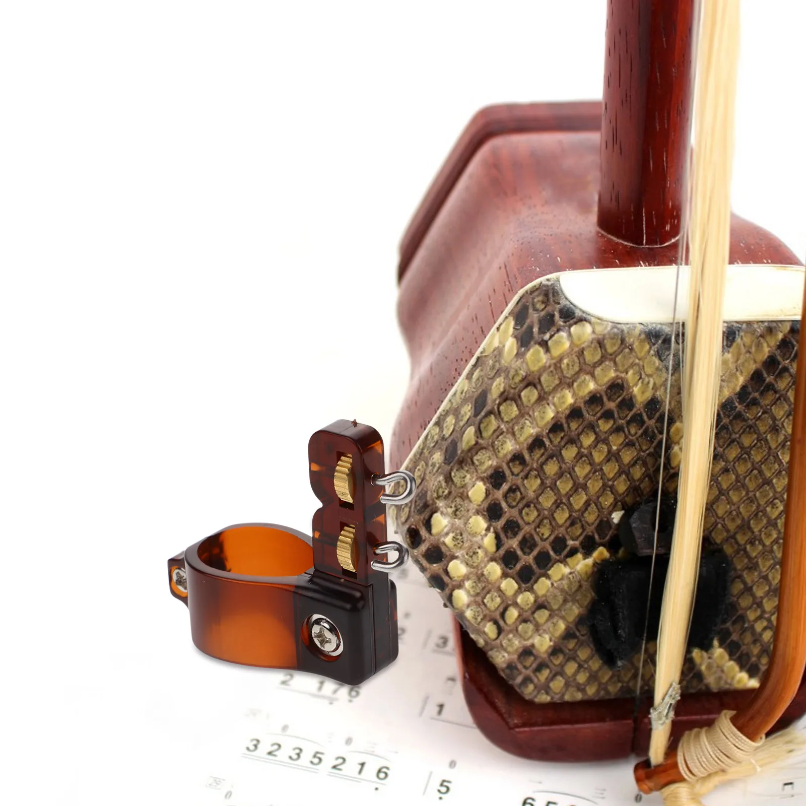 

Professional Erhu Qianjin Durable High Sensitivity String Adjuster Accurate Convenient Replacement Accessory Musical