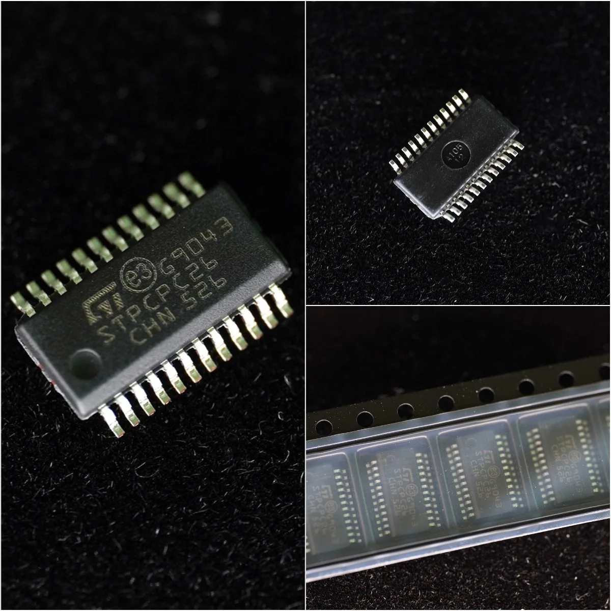 10Pcs/Original STP16CPC26PTR STPCPC26 PWM 16Output Linear Shift Register Analog 90mA 3V-5.5V QSOP-24-150mil LED Drivers ICs