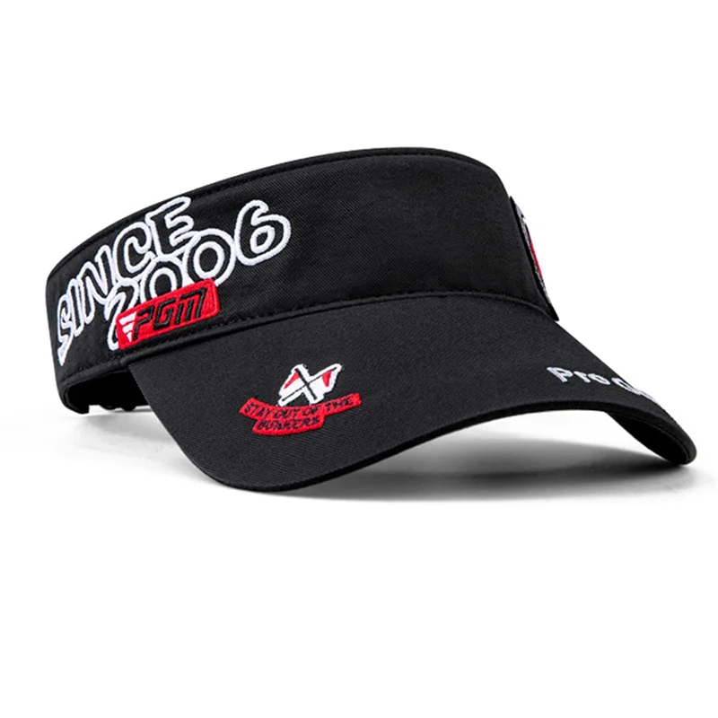 

AC22 Мужская кепка без головы, дышащая, быстросохнущая теннисная шляпа, солнцезащитный козырек, модная вышивка MZ044, черный