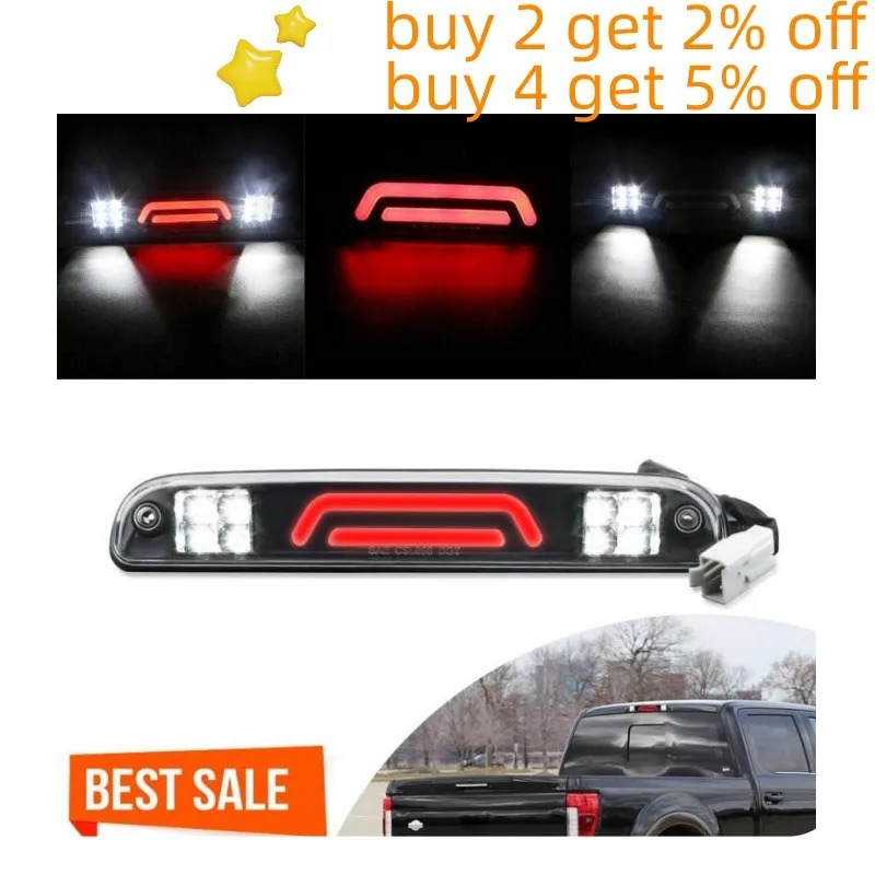 

Super Bright LED Third 3rd Brake Light Black For Ford F-250 SD F-350 SD F-450 SD F-550 SD 1999-2016 Ford Ranger 1993-2011 12V