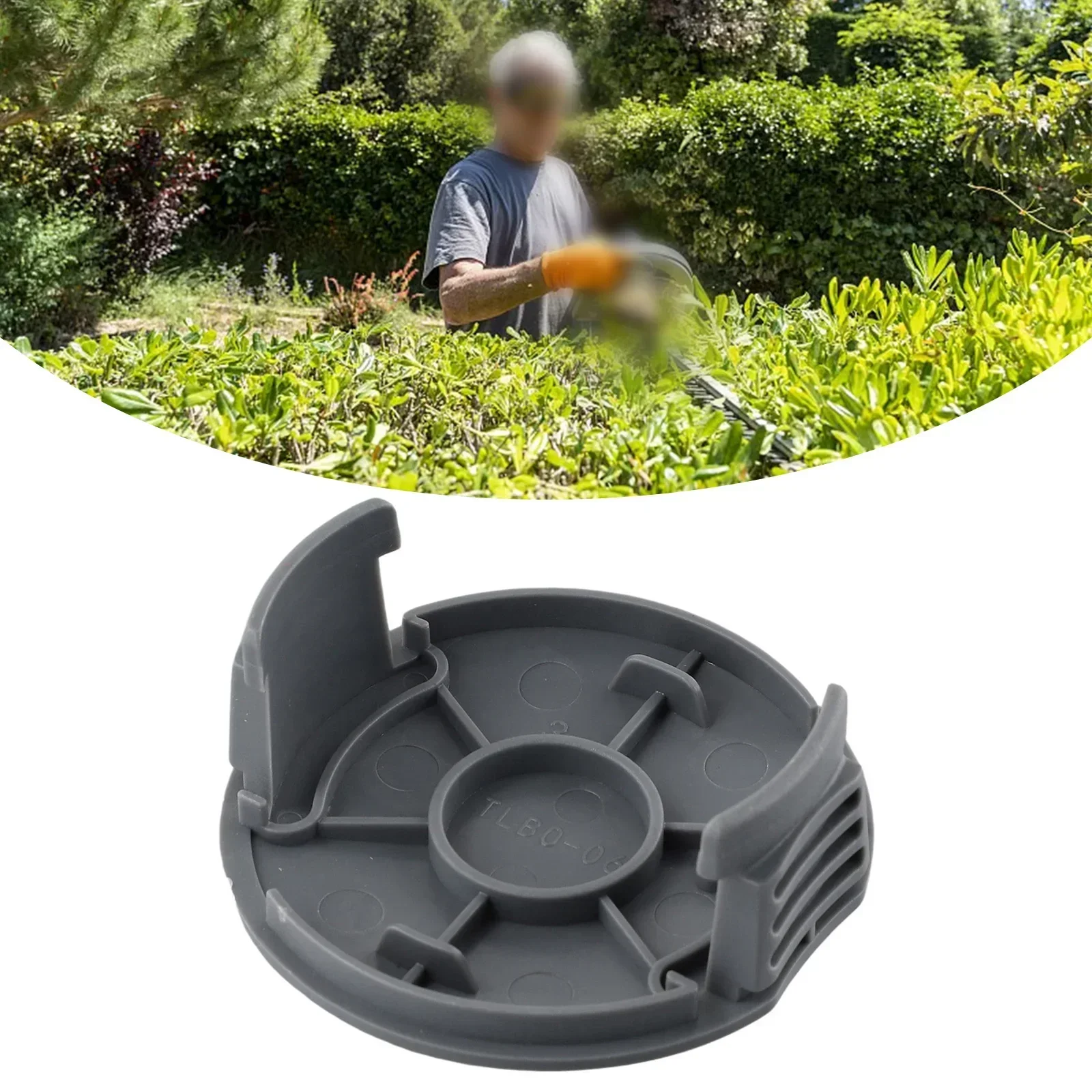 

Spool Cover for Bosch EasyGrass Cut 18230 1826 18260 23 26, ABS Material, Tool less Installation, Secure Line Protection