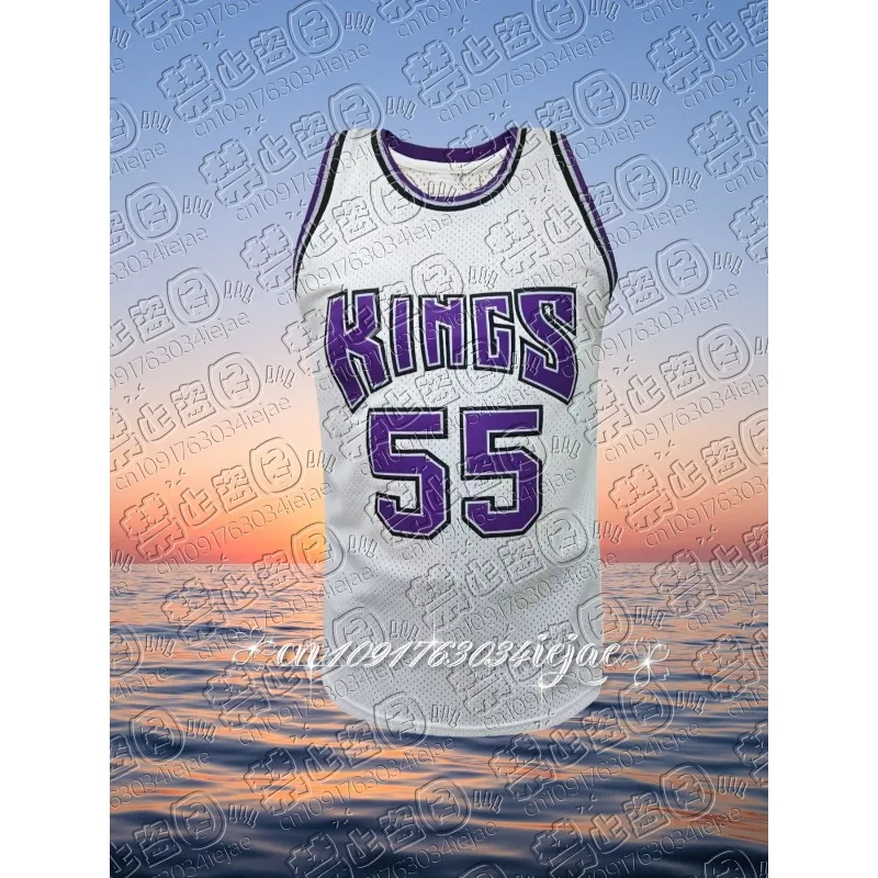 Novo estilo king colete williams camisa retro malha colete de basquete vintage rua das mulheres dos homens conforto pousio colete