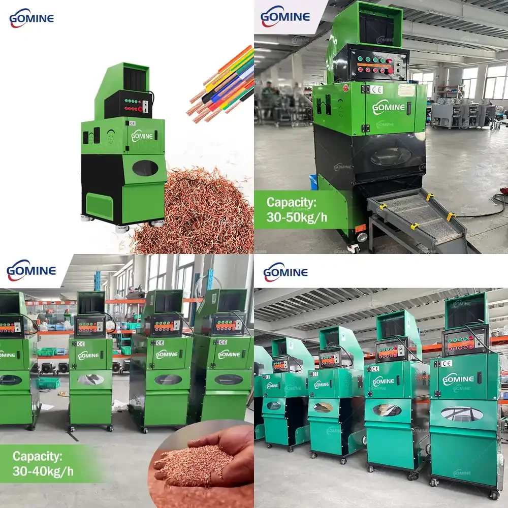 Cable Recycling Granulator Cable Separator Machine Copper Granulator Wire Granulator Machine