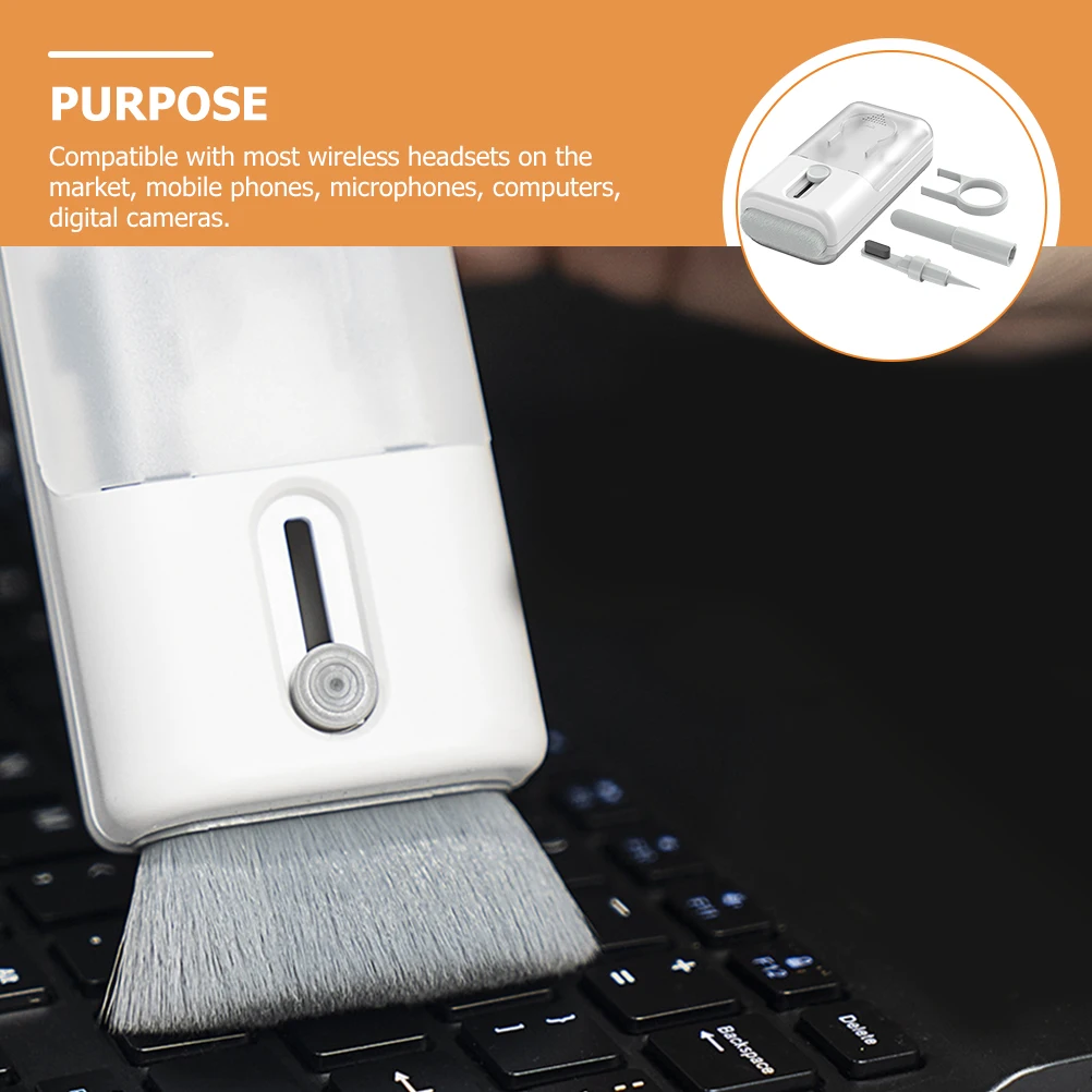 

Headset Cleaning Pen Multifunctional Mobile Phone Computer Brush Cell Kit Cleaner Earphone Tools Detergent