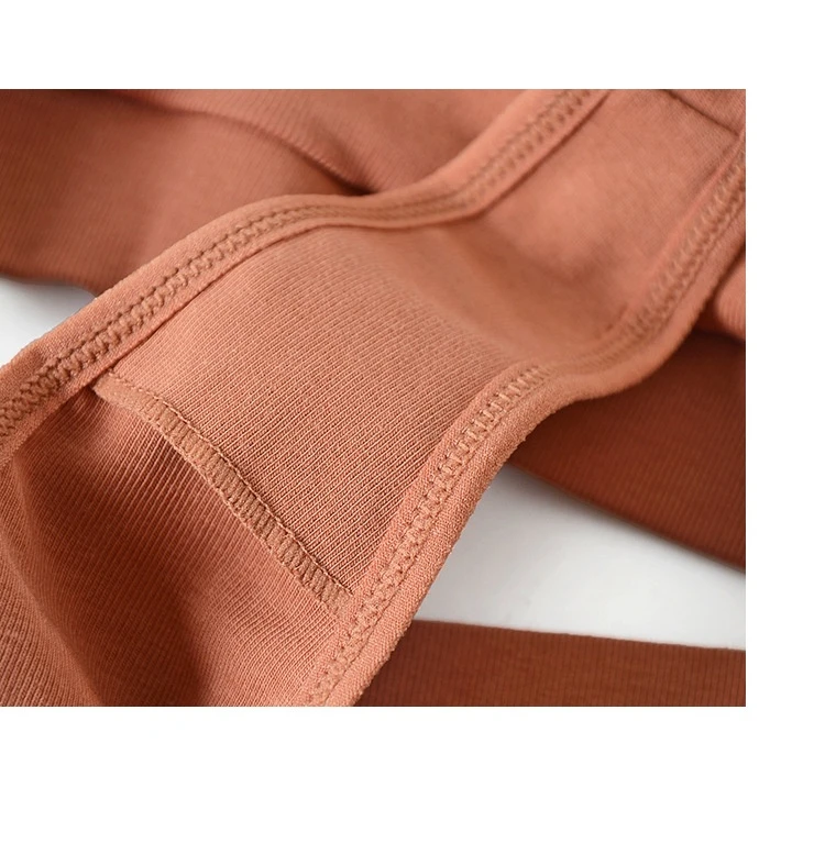 Low Waist T Pants High Fork Cotton Rib Sexy Breathable Ladies Fitness Sports Thong lingerie cute thongs cosplay lingerie
