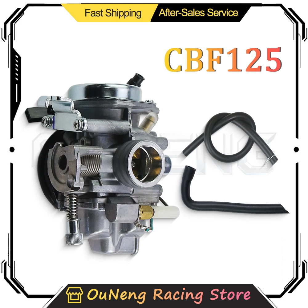 CBF125 Motorcycle Carburetor With Heater Replacement Engine Repair Spare Parts - view 2