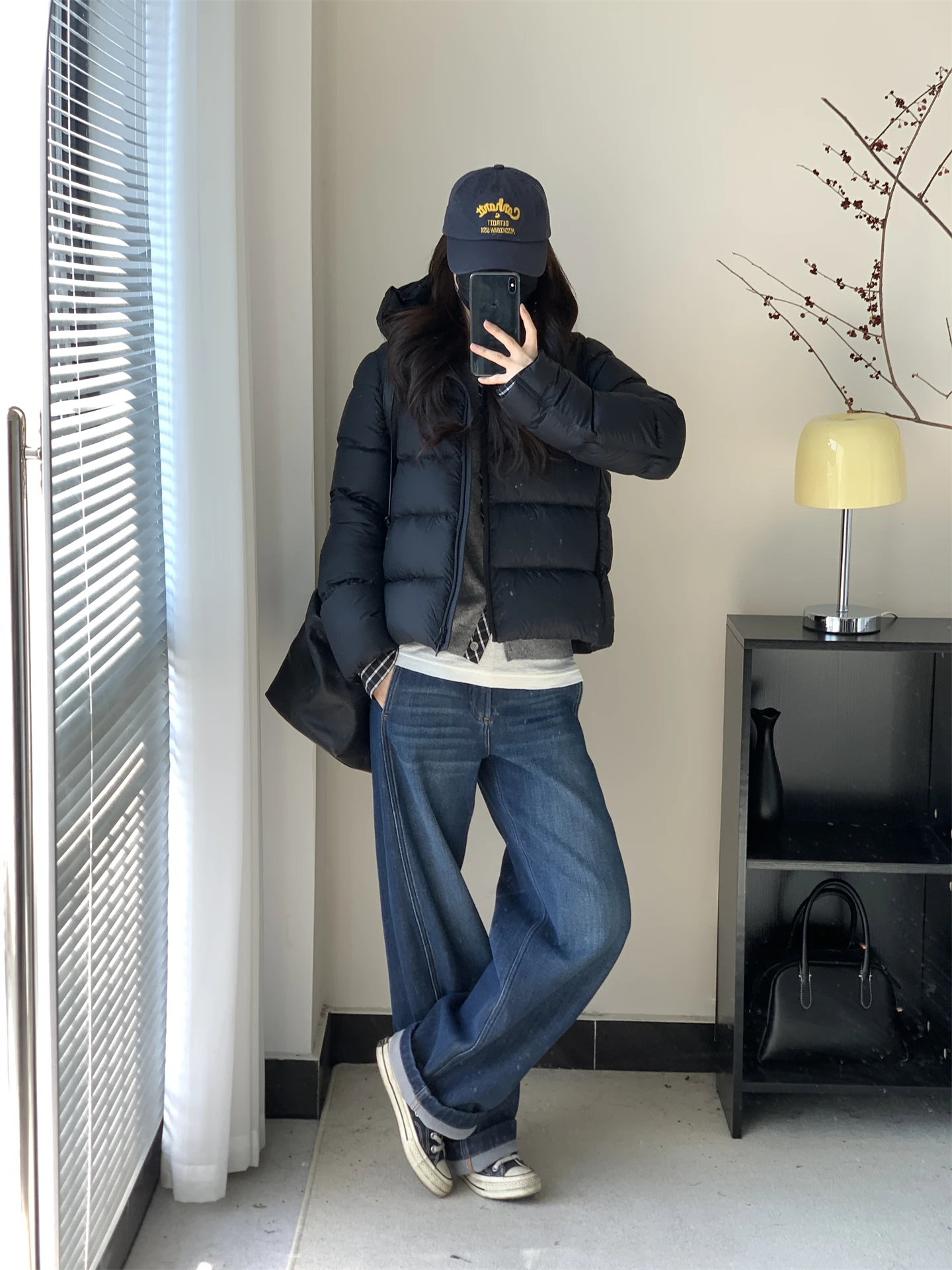 

Korean Sle Loose Hooded Puffer Jaet Women's ort Thiened Faux Fur Winter New Arrival Bla Casual Sle Warmth