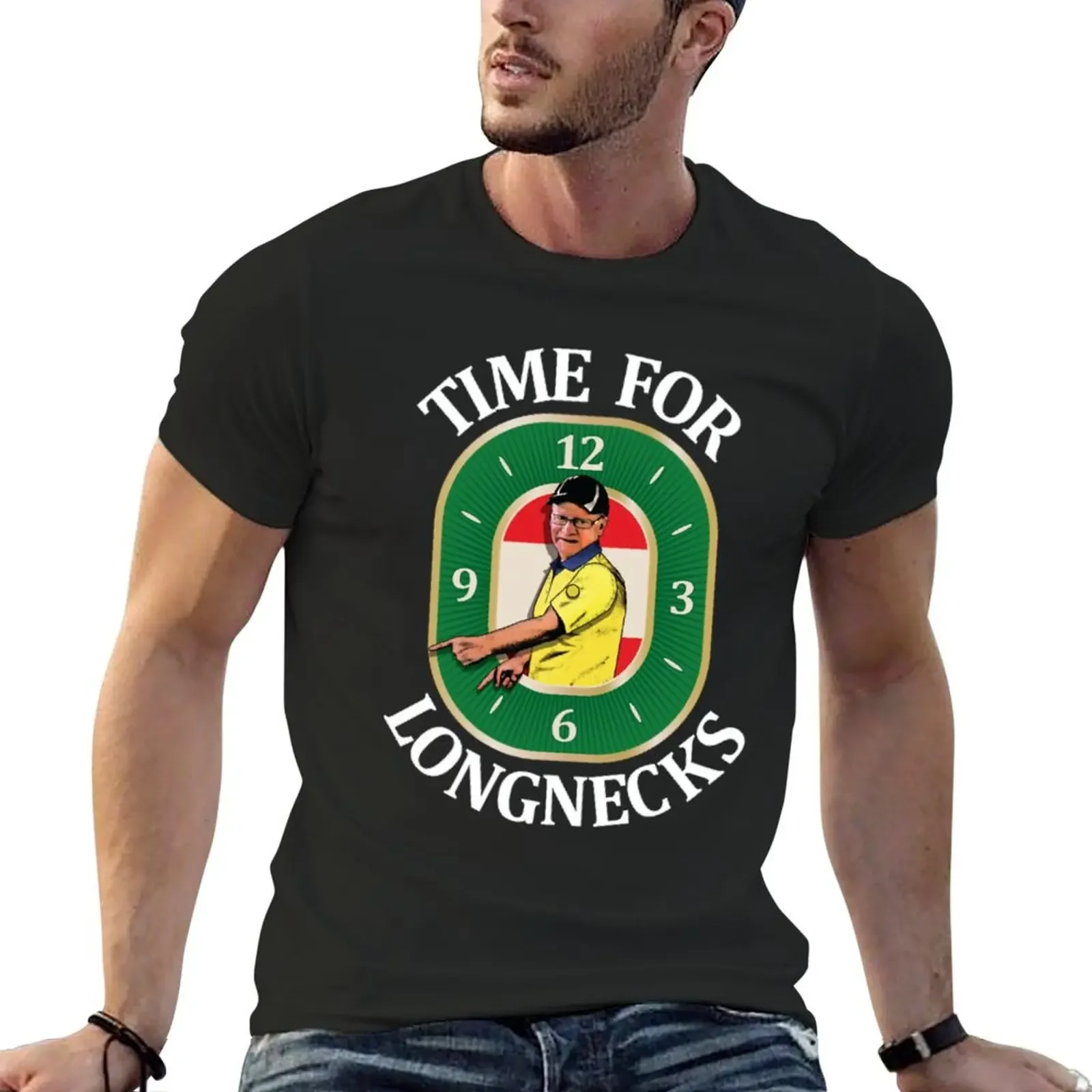 Time For VB Longnecks T-Shirt quick drying basketball graphic tees sweat oversized t shirt men