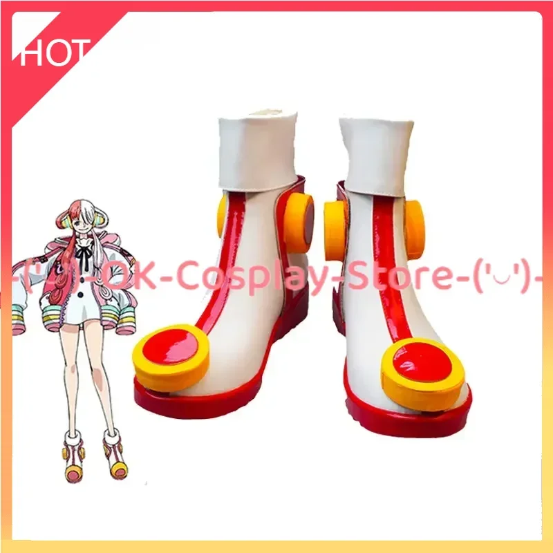 

Uta Cosplay Shoes PU Leather Shoes Halloween Carnival Accessories Cosplay Props Custom Made