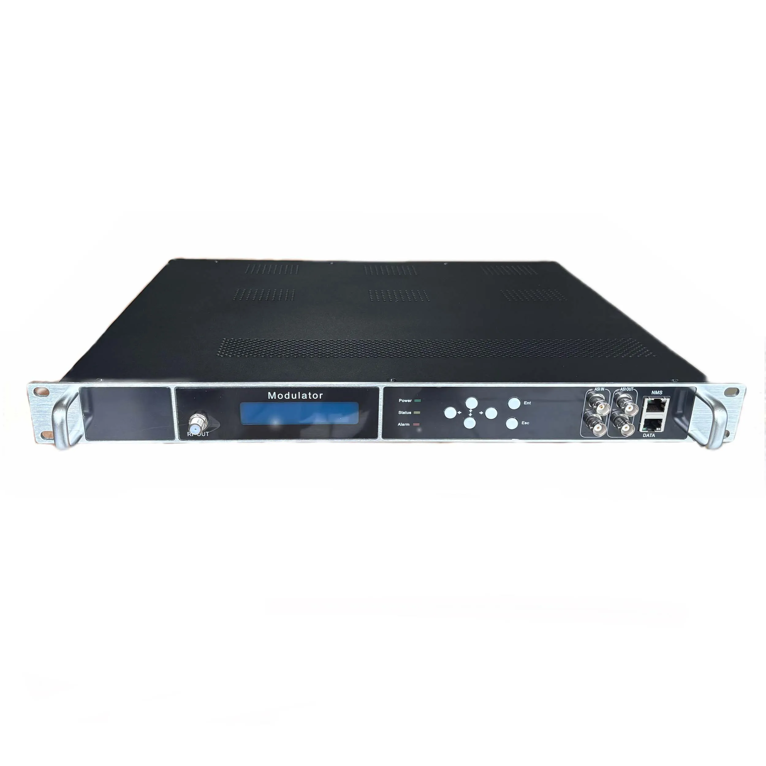 H1604R Digital TV Headend System: 16-channel HD Encoder with 4/8-carrier QAM RF Modulation (DVB-C/DVB-T/ATSC/ISDB-T Compliant)