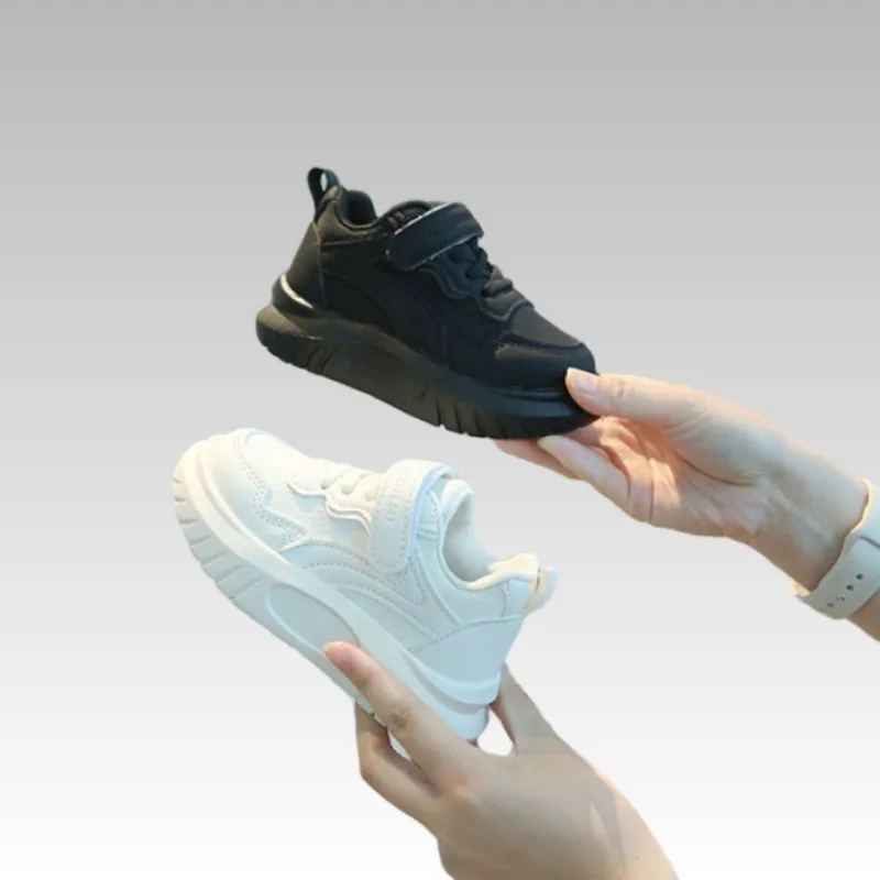 Children's Little White Shoes 2026 Spring Autumn New Boys' Sports Shoes Girls' Casual Board Shoes Soft soled Baby Shoes 21-30