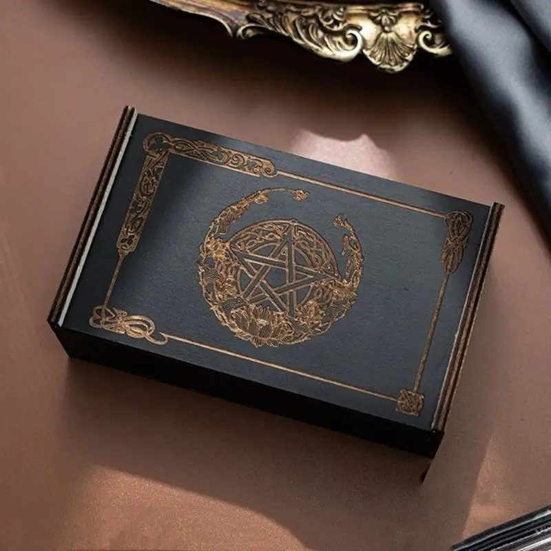 Tarot Cards Storage Box Push Pull Storage Container Astrologys Box