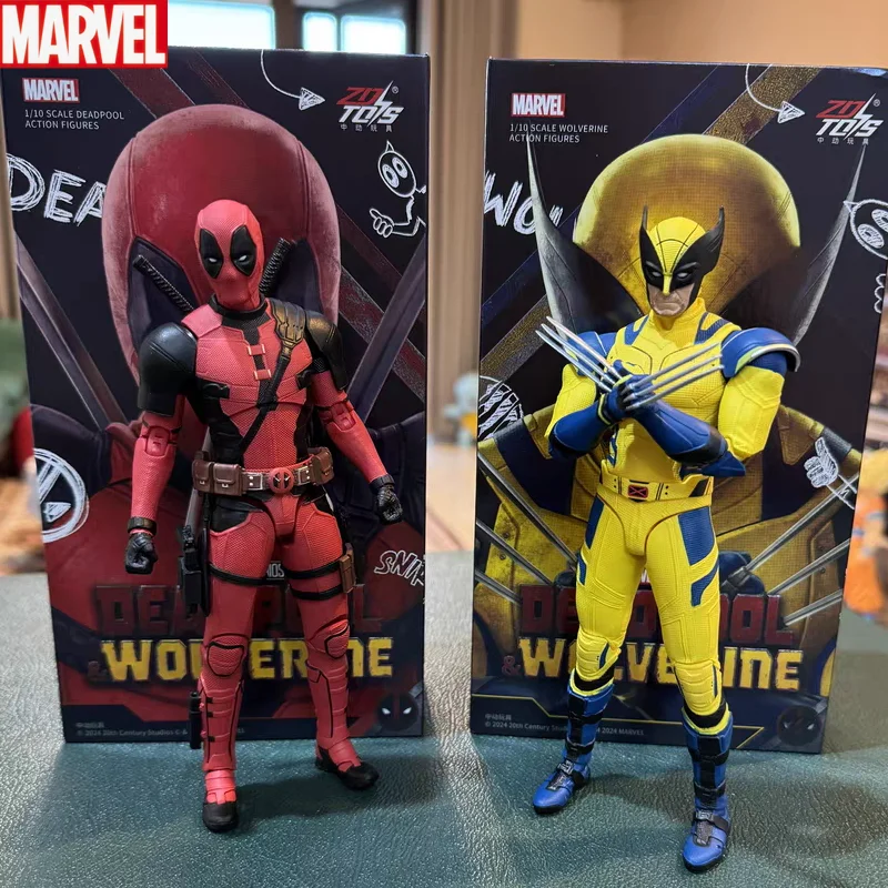 Zd Toys Marvel Legends Deadpool Wolverine Model Deadpool 3 Serise Movie Anime Action Figure Statue Gift For Kids Toys