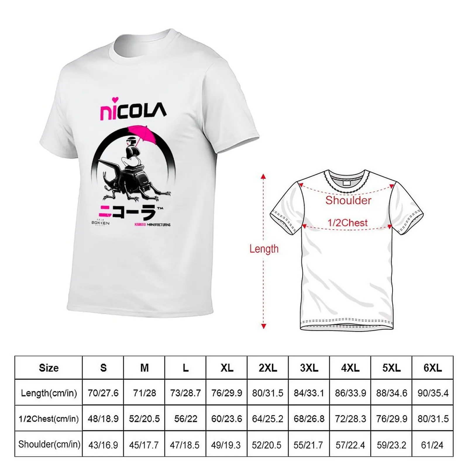 Nicola Taste The Love Cyberpunk T-Shirt luxury t-shirt vintage graphic tee mens fashion