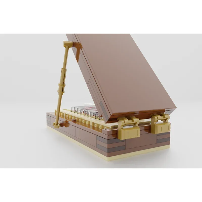 MOC-188932 جديد Moc اللبنات ديكستر مورغان الجوائز صندوق التكنولوجيا وحدات الطوب نموذج الهدايا اللعب لتقوم بها بنفسك مجموعات الجمعية