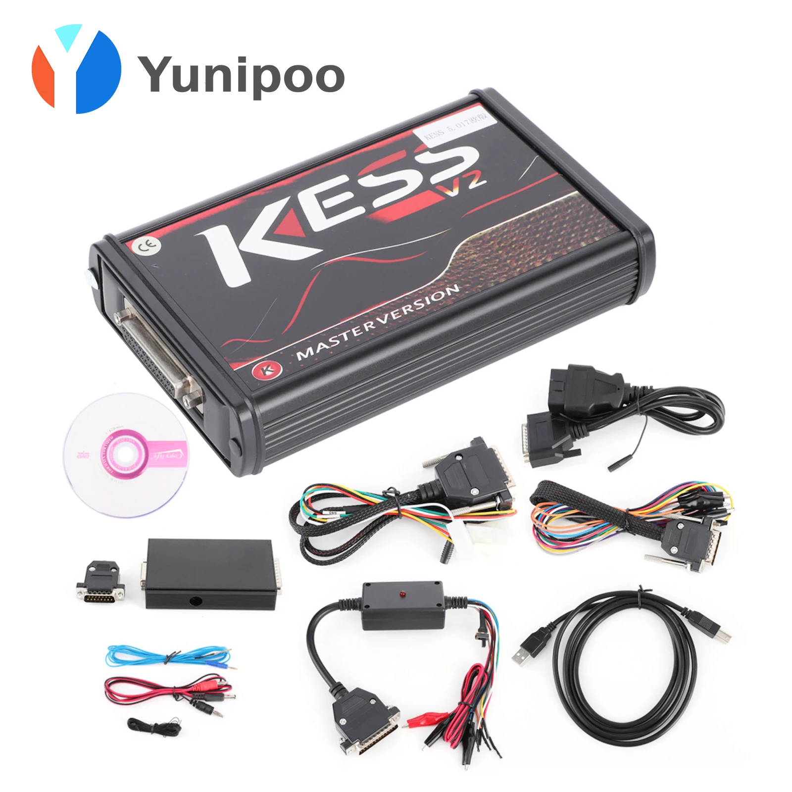 Auto Truck ECU Programmer, Manager Tuning Kit, Versão Online, Sem Limitação de Tokens, Kess V2, V5.017, KesS V2, OBD2, V2.53