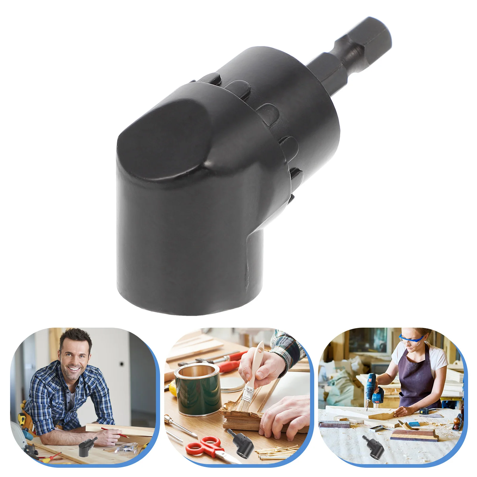 

105 Degree Angle Driver Adapter Exquisite Workmanship Durable Vanadium Alloy Steel Suitable for All Electric Drills Socket