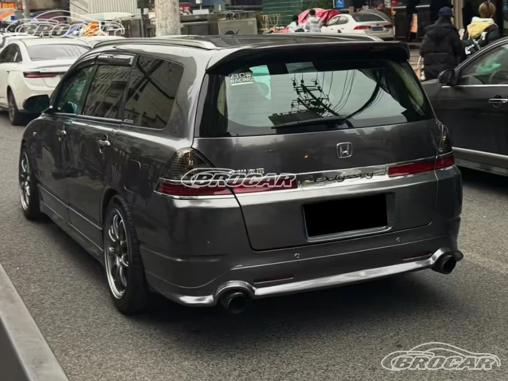 Für 2005 2006 2007 2008 Honda Odyssey RB1 GEN 3 Werksdesign Hochwertiger Glänzend Schwarzer Dachspoiler Kofferraumflügel Spoiler