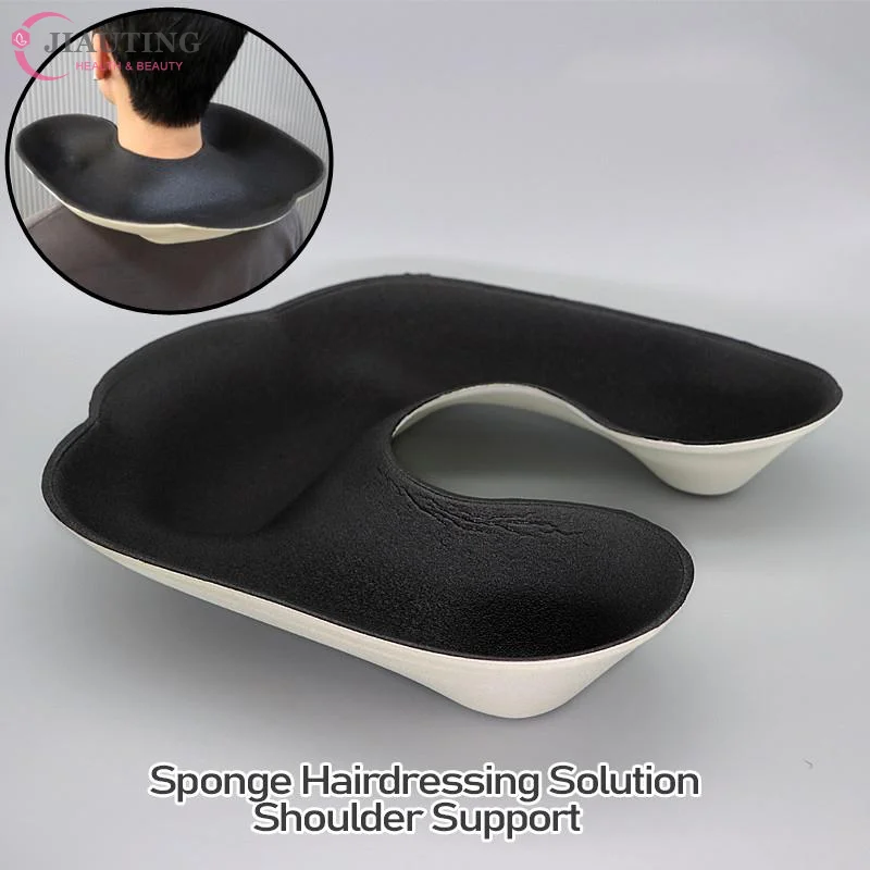 

1*Salon Hair Neck Tray Shoulder Support Hairdressing Tool Professional Perm Hair Perming Neck Rest Container For DIY Home Barber