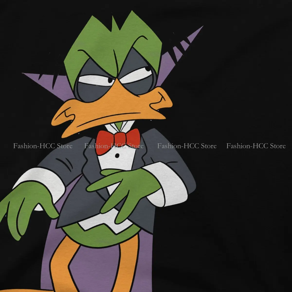 Count Duckula Cartoon TShirt for Men Classic Humor Summer Tee Polyester T Shirt High Quality New Design Loose