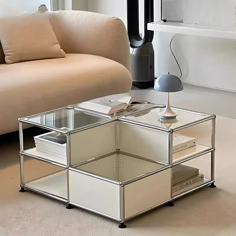 

Module side table decorative storage multi-functional coffee table