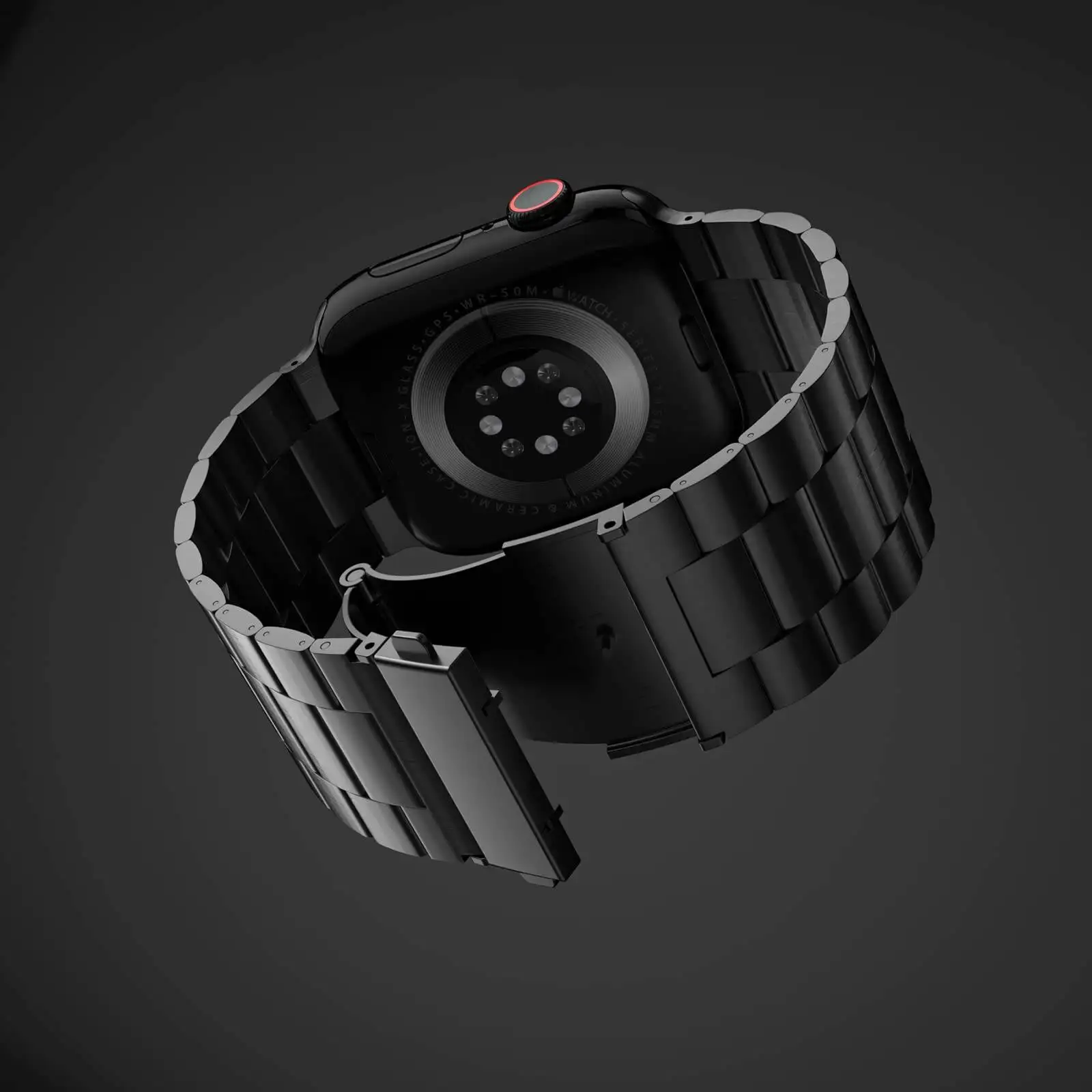 Edelstahlarmband für Apple Watch 46 mm Ultra 49 mm, Metallarmband für iWatch 12 11 10 9 8 SE 42 mm, Business-Uhrenarmband – Detail 19