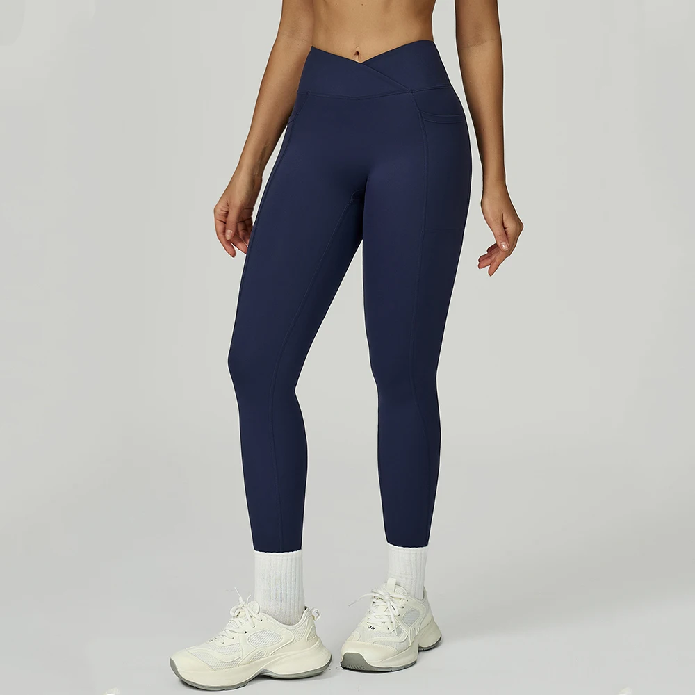 

Seamless Women Yoga Pants High Waist Sports Leggings Sexy Hip-lifting Tight Sport Pants Running Fitness Exercise Yoga Trousers