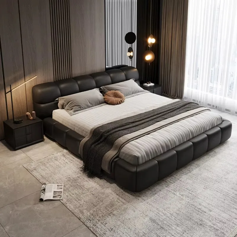 xx- Modern Adult Double Bed Bedrooms Comforter Living Room Bed Frames Full Size Headboards Letto Matrimoniale Home Furniture^
