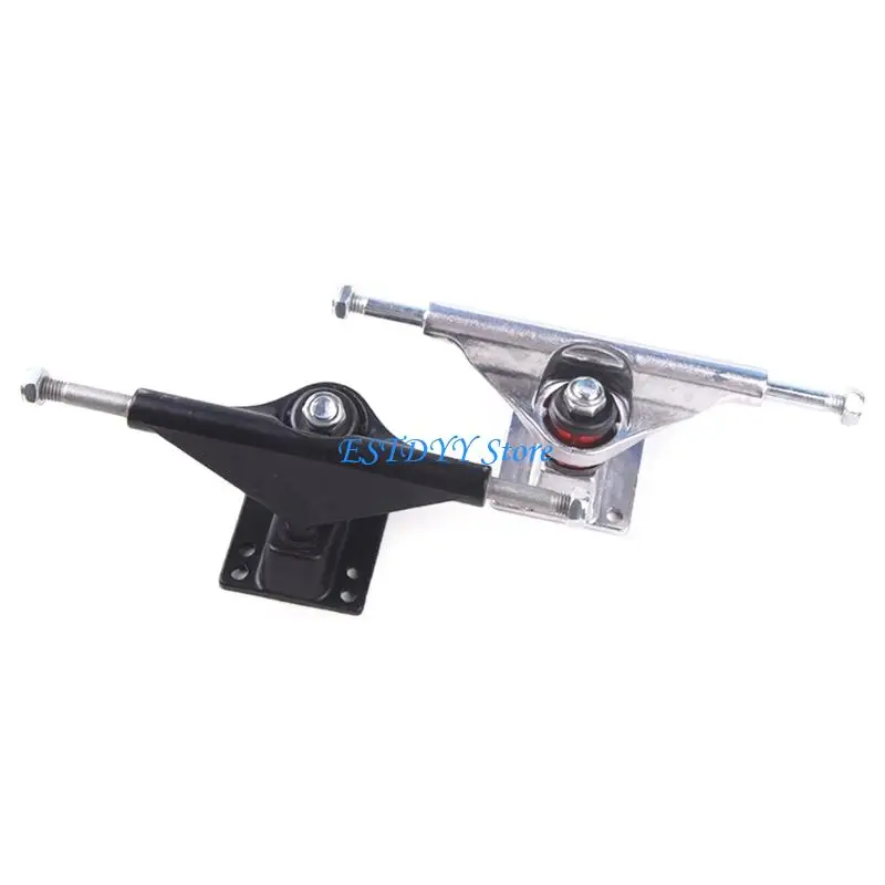 G6DE Aluminum Alloy Skateboard Skate Truck Impacts Resistance Base Longboards Truck Bridge Skateboard Wheel Bracket Bridge Base