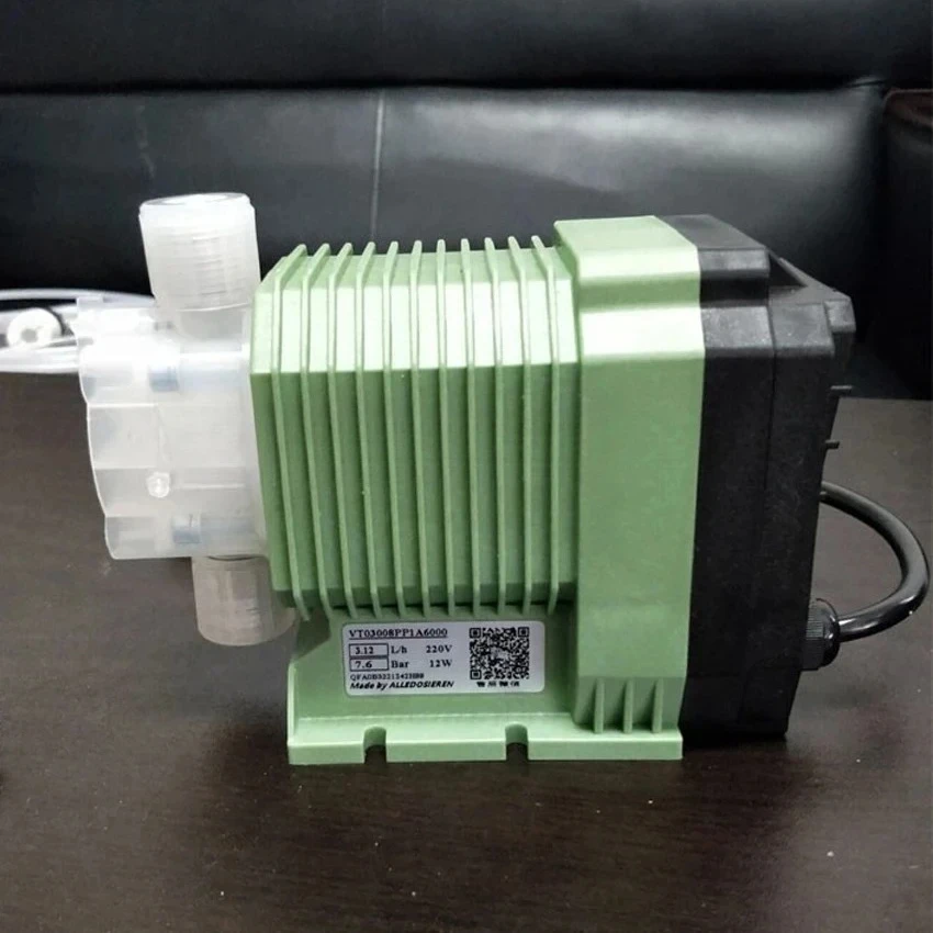 110V 220V Electric Diaphragm Metering Pump, Automatic Electromagnetic Micro Quantitative Acid Dosing Equipment