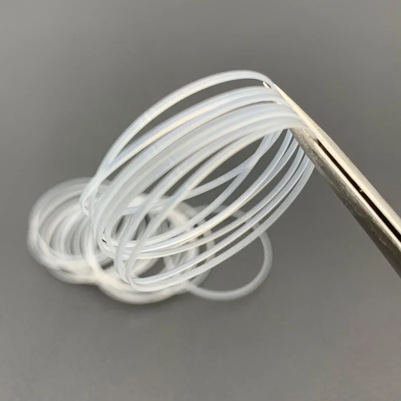 2/4PCS Dia 26-35mm High 1.2mm Thick 0.5mm White Watch Glass O-Ring Waterproof RingWatch Repair Parts Ring Accessories