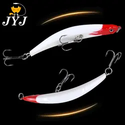 JYJ 11cm 11g floating fishing pencil lure bait , wobbler fishing baits with 2 treble hooks