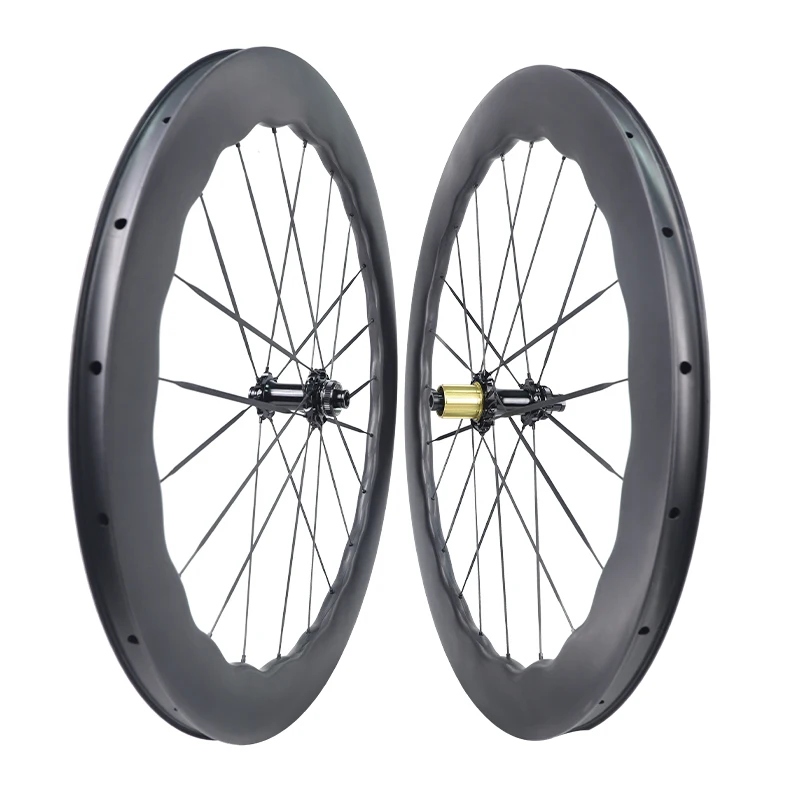 UD Finishing 700c Rennräder Radsatz Toray T700 Fiber Carbon Scheibenbremse kompatibel