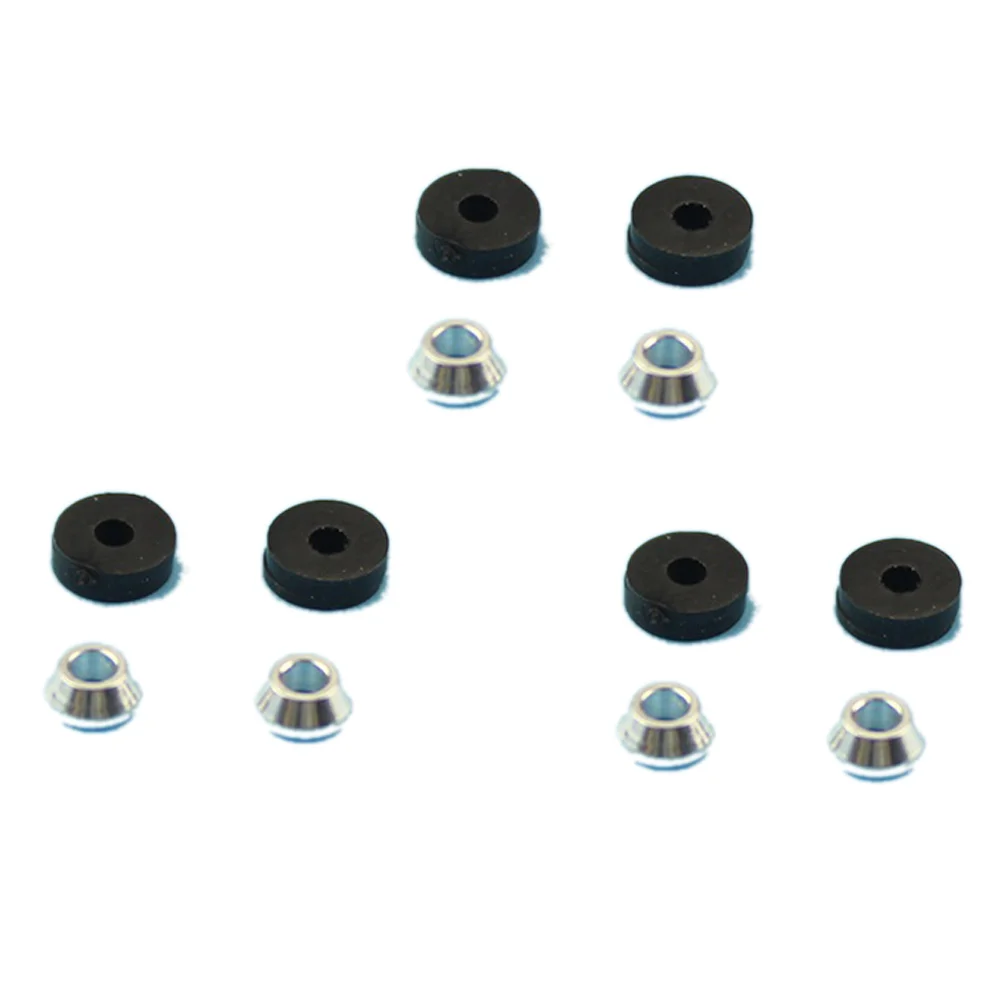 6Pcs Rubber Ring Set for WLtoys V966 V977 XK K110 K120 RC Helicopter Airplane Drone Spare Parts Accessories