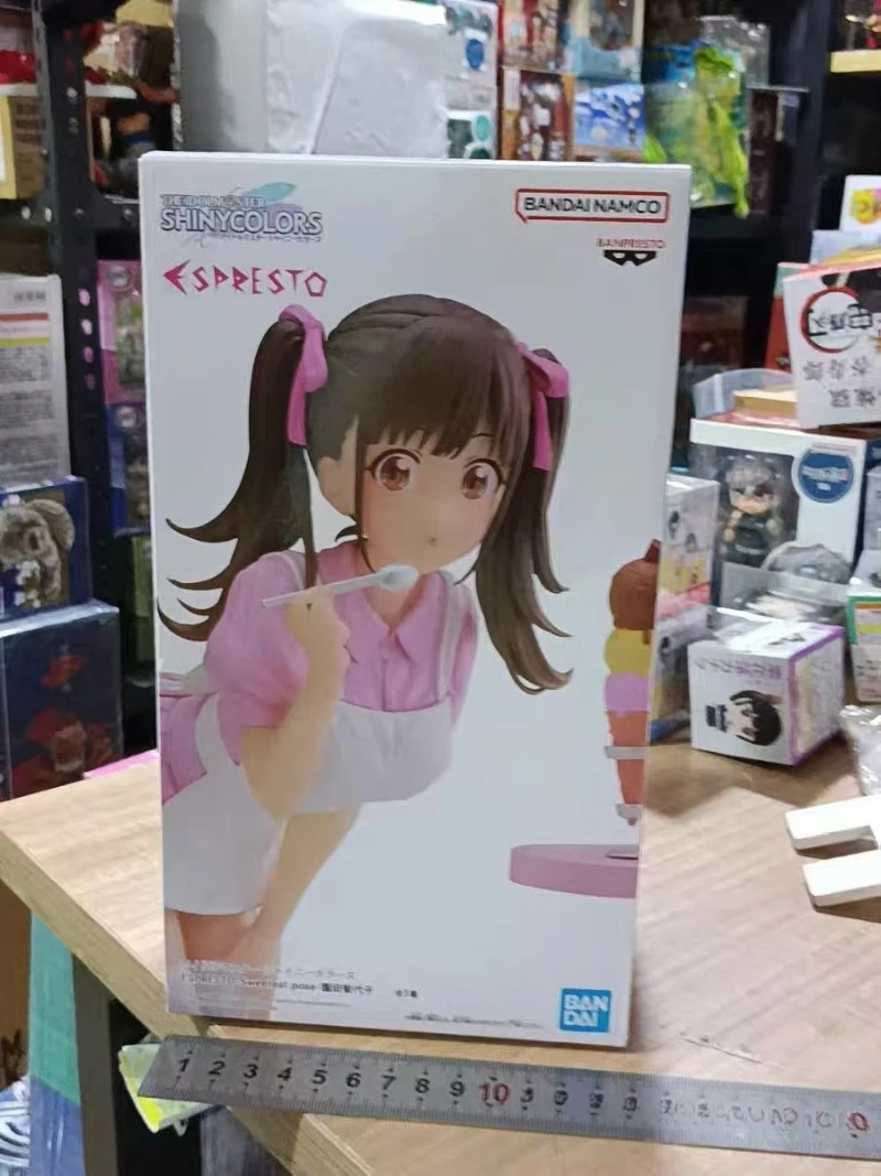 

In Stock Original Bandai Banpresto The Idolmster Sonoda Chiyoko Anime Action Figures Model Toys desktop Ornament collect Gifts