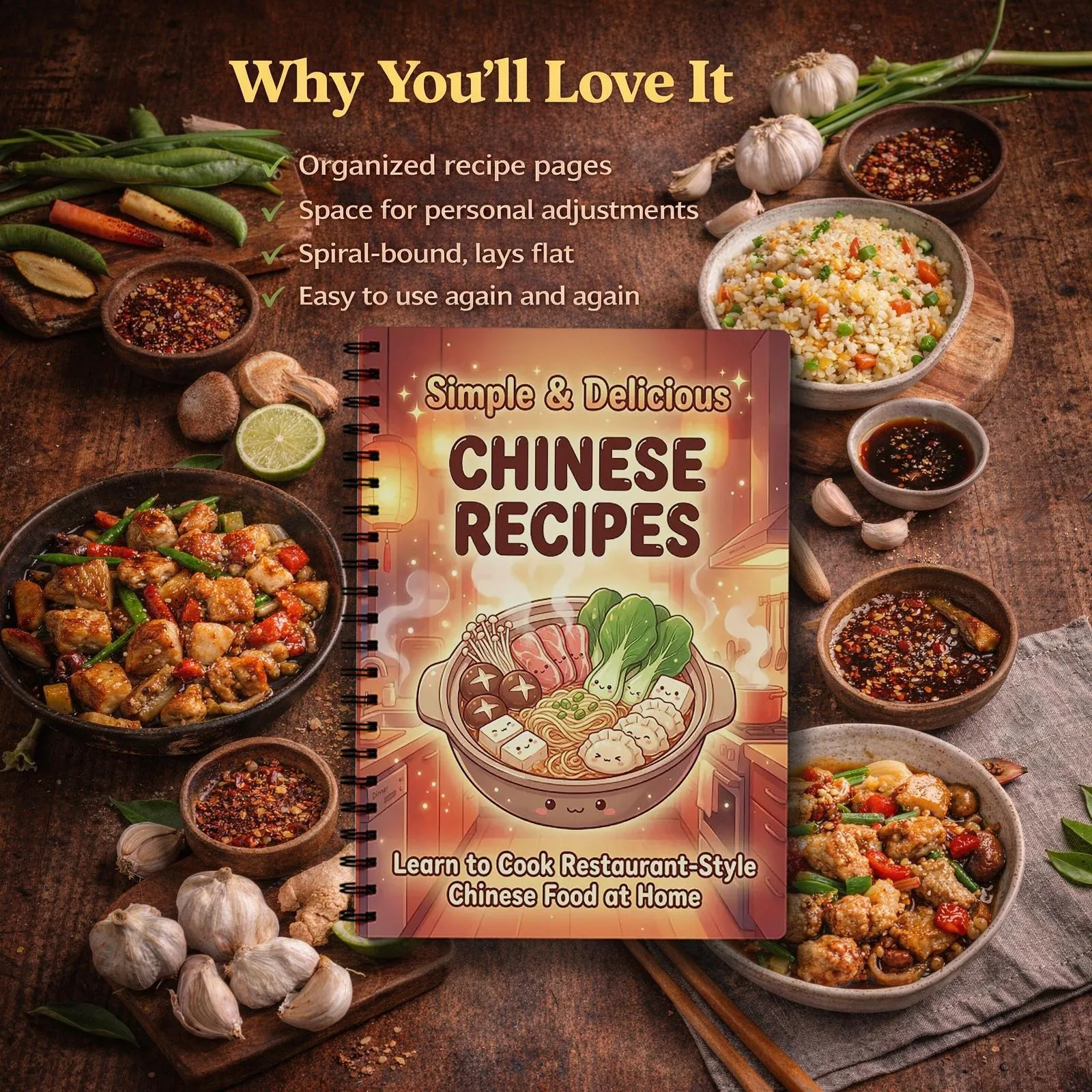 Chinese Home Cooking Recipe No - Meal Prep Notebook review and price