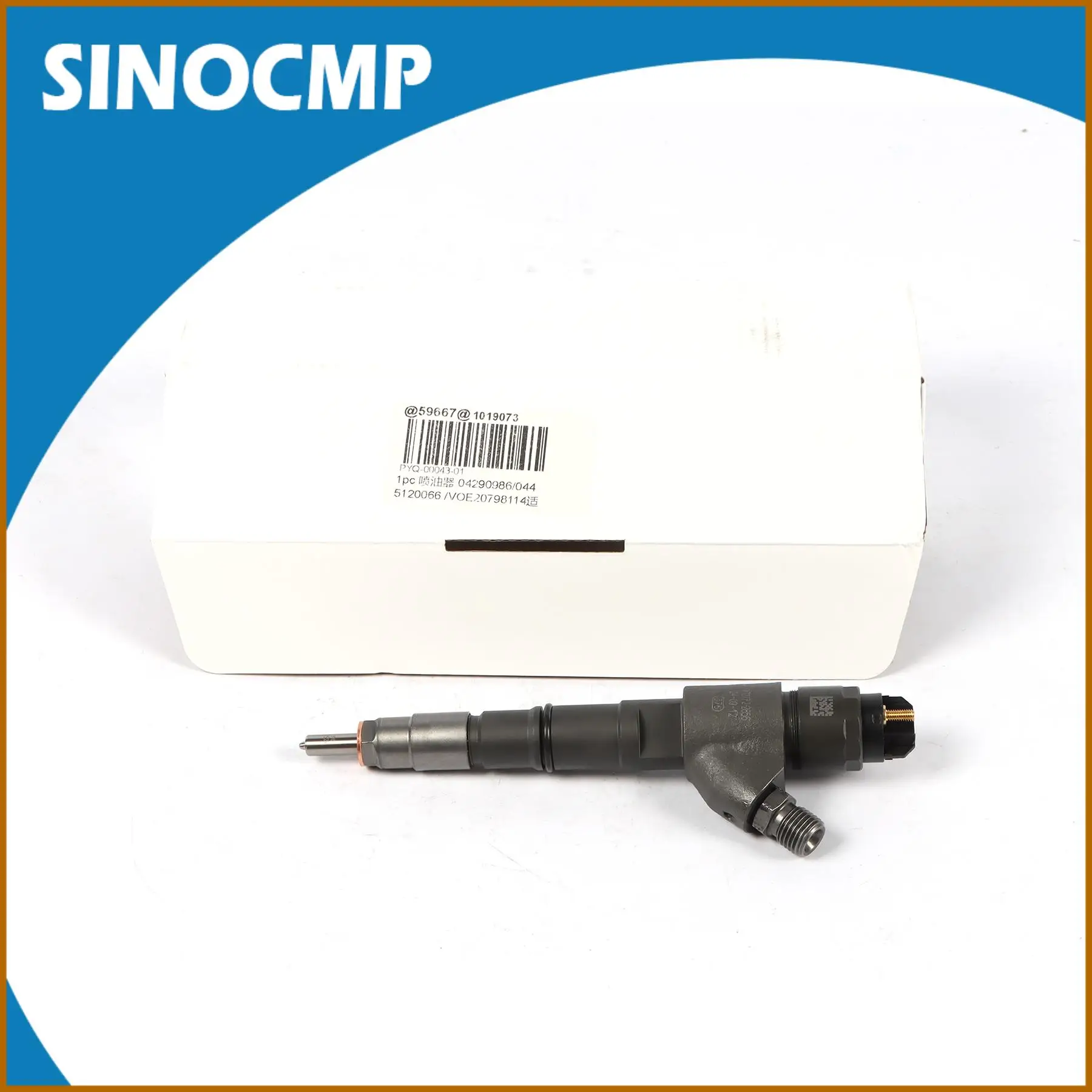 

1pc Common Rail Fuel Injector VOE20798114, 20798114, 0445120066, 04290986 For Volvo Excavator EC240B EC290B, New
