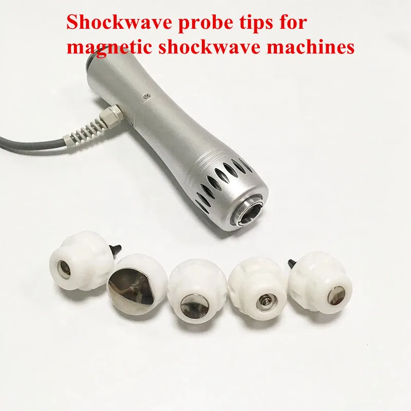 

Shockwave Machine Transmitter Tips Handle Head Replacement Accessories1# 2# 3# 4# 5# for Shock Wave Therpay Pain Relief Machine