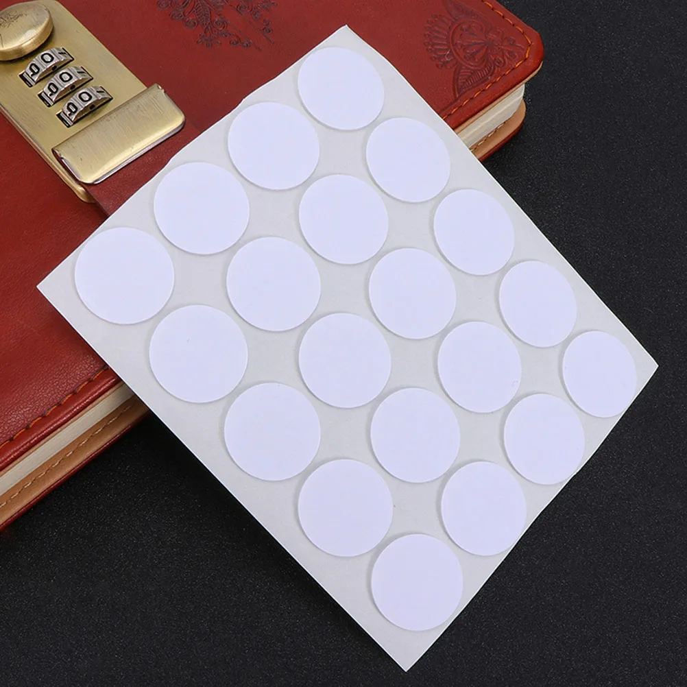 10 Sheets Stickers Foam Double-sided Adhesive Glue Accessories Sticky Tabs for Candles