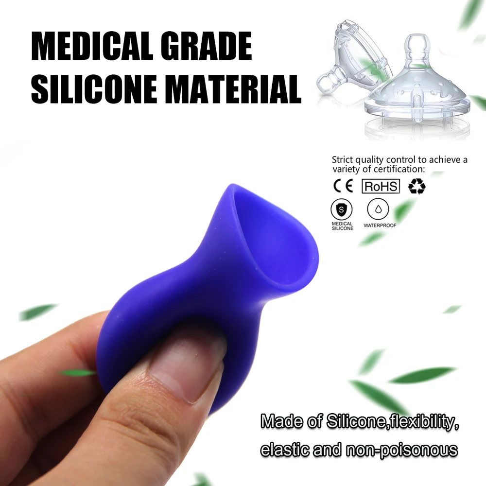 Nipple Sucker Breast Massager G Spot Clitoris Stimulator Nipples Suction Chest Masturbation Bdsm Soft Sex Toys for Woman Couples