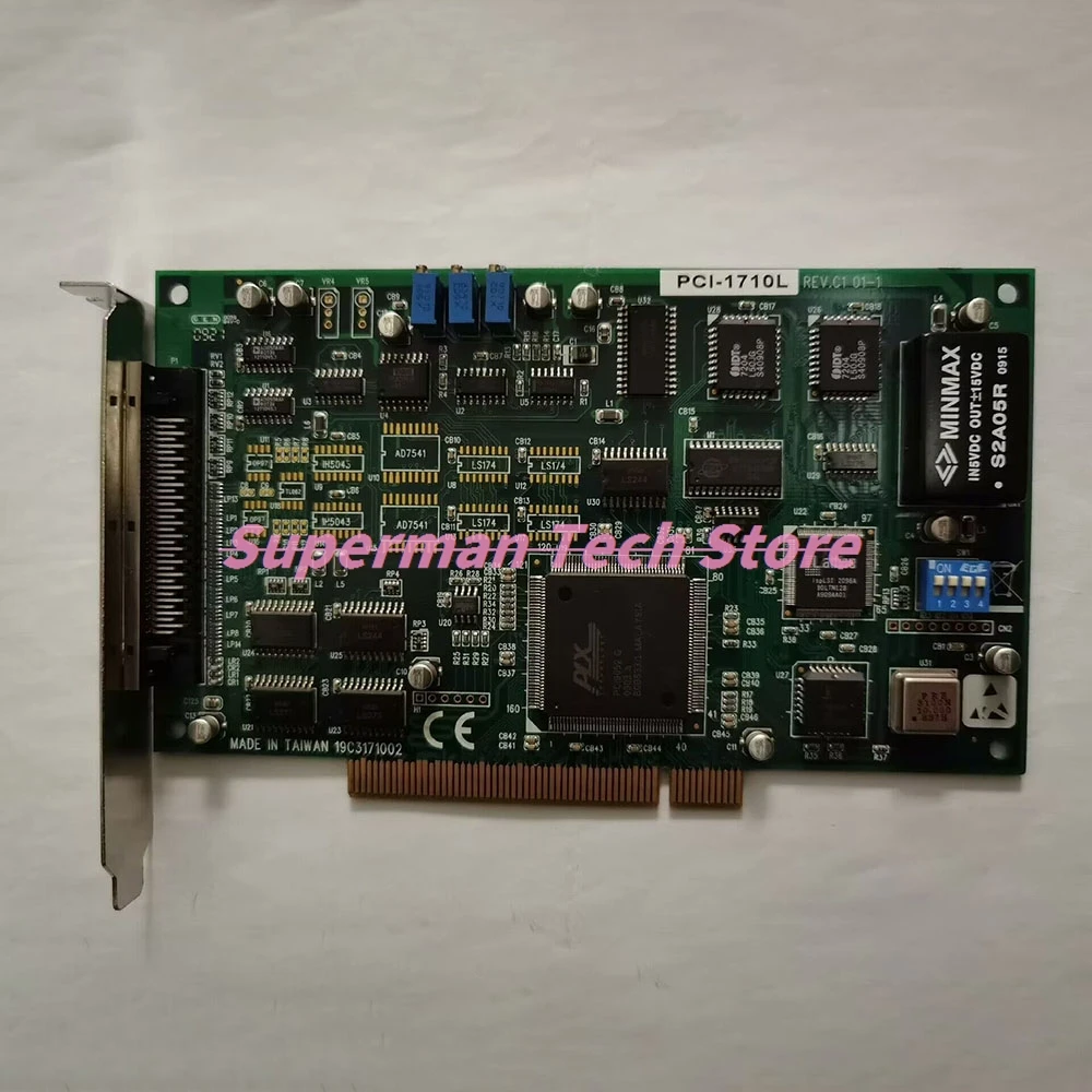For Advantech Multifunctional PCI Data Acquisition Card PCI-1710L Perfect Work