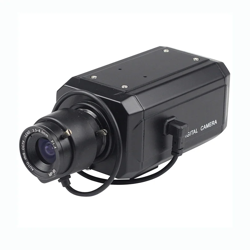 Vanxse CCTV 3.5-8mm Auto IRIS Varifocal Zoom Lens 1/3 SONY Effio CCD 1000TVL/960H CCTV Bullet BOX Security  Camera